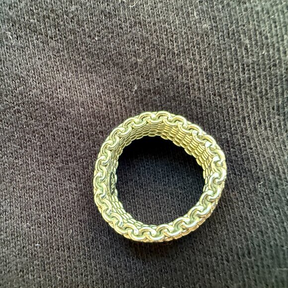 Tiffany & Co Somerset Mesh Ring - Picture 4 of 5